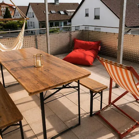 Helles Mit Seeblick Und Grosser Terrasse קונסטנץ